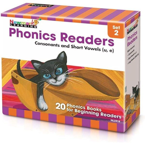 Amazon.com: Phonics Readers Boxed Set 1 Consonants and Short